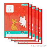 アピカ 学習帳 ムーミン 国語 12行 B5 LU412R 5冊 LU412R05T