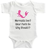 Starlight Baby Mermaids着用しないパンツSoボディスーツする理由 カラー: ホワイト