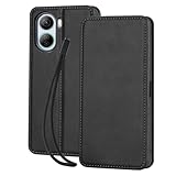 Libero 5G IV ケース 手帳型 nubia Ivy wangChuan A302ZT リベロ 5G 4 手帳型ケース レザーケースカード収納 内蔵マグネット式 ブラック