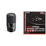 シグマ(Sigma) レンズ 105mm F2.8 DG DN MACRO Sony ソニー Eマウント 単焦点 望遠 フルサイズ ミラーレス用 Art + ハクバ レンズフィルター 62mm XC-PRO エクストリーム レンズガード