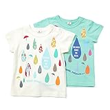 La Chiave 半袖Ｔシャツ(80～130cm)キムラタンの子供服 ブルーグリーン 80 (53636x53836-152)