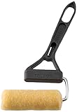 TRUSCO(トラスコ) E-GRIP ローラー 70MM 筋違型 ハンドルセット TEGR-70HS