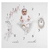 oenbopo ベビー毛布 新生児 写真撮影 小道具 柔らかい 敷物 コットン 可愛い　3パタン可選択　 (01)