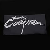 Sedeta® 白 カーウィンドウバンパートランクインテリアPVCステッカー 競争スタイリングデカールのスピリット