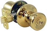 Lewis Hyman 1733601 Atlas Tulip Passage Door Knob Polished Brass [並行輸入品]