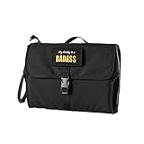 OneTigris　TACTIBABYシリーズ　おむつ取替えマット　おむつ替えシート　折りたたみ　お出かけ用　タクティカル　01 (黒)