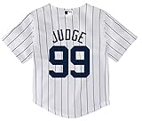 アーロン・Judgeニューヨーク・ヤンキース乳児と幼児用クールベースホームジャージー