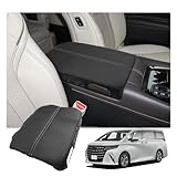 【RUIYA】トヨタ アルファード ヴェルファイア 40系 2023年モデル～ アームレストカバー ヴェルファイア 40系コンソールボックスカバー 手すりボックカバー アルファード40系 アームレスト保護カバー 傷防止 汚れ防止 取付簡単 カーアクセサリー 車種専用設計