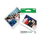 instax 富士フイルム インスタントカラーフィルム instax WIDE 1パック品(10枚入) INSTAX WIDE K R 1
