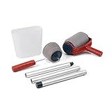 CarAngels 家庭用 ペイントブラシ6点セット ペイントローラー 塗装 ハンドルブラシ ウォールペインティング 多用途ローラー 塗装用具