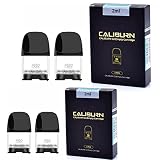 カリバーン G2 / GK2 Pod 交換用カードリッジ for ユーウェル カリバーン G2 / GK2 電子タバコ スターターキットニコチンなしリキッドなし2ml 2個/セット(カリバーン G2 / GK2 Pod, 2箱(4個 Pod))