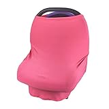 Tovadoo 授乳ケープ ベビーカーカバー 座りシート 3way コットンブレンド　多色　無地　シンプル　高品質　ソフト　軽量　通気性よい　洗濯機対応　出産準備　出産祝い （26.5*0.2*27.