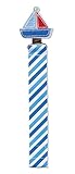 Baby Dumpling Pacifier Clip, Sailboat by Baby Dumpling