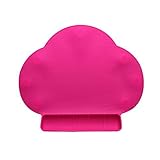 Naimo Silicon Tinydiner Non Slip Placemat Waterproof Antibiosis Tableware Placemat for Baby (Rose re