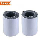 [ 2pack ] Lovehome self-stick Heavy Duty Felt Strip Roll (78.74 " X 3.93 ") 用家具パッドハードサーフェス グレー