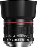 Lightdow for Canon EFレンズ 85mm F1.8 大口径レンズ単焦点 中望遠レンズ for Canon EOS Kiss X10i X10 X9i X9 X8i X7i X6i X5 X4 X3 X2 X70 90D 80D 70D 60D 6D 5D 250D Rebel T8i T7 T7i T3i一眼レフカメラレンズ