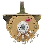 SCUD OAK(オーク)製レバースイッチ 3way インチサイズ 取付ビス付 ツマミ別売り ULS-O3W