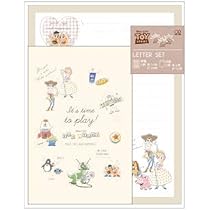 Amazon サンスター文具 トイ ストーリー レターセット New Line Pixmix ベージュ S718 文房具 オフィス用品 文房具 オフィス用品