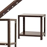 スマートラック NSTR-024 幅45×奥行30×高さ45cm 2段 ブラウン 40㎏/段