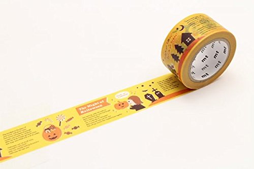 カモ井mt マスキングテープ 2017 ☆ハロウィン限定デザイン 【2個入