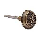 Adonai Hardware Carshena Brass Door Knob (Antique Brass)