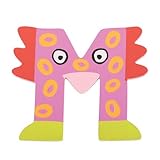 Tatiri Crazy Bird Letter M (Purple) by Tatiri