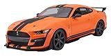 京商(Kyosyo) Maisto 1/18 マスタング シェルビー GT500 2020 (CFTP) オレンジ 完成品