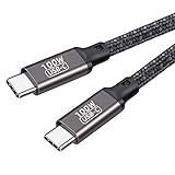 USB Type C ケーブル 2M PD対応 100W/5A急速充電 USB C to C 充電ケーブル ナイロン編み 断線防止MacBook Pro/Air、Surface、Xperia、Pixel、Galaxy、AQUOS等USB-C機種対応