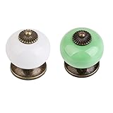 SM SunniMix シンプル　引き出し　キャビネット　戸棚　ドア　引き　ハンドル　ノブ　2個　