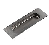 peiceesステンレススチールFlush Pull長方形スライドドアハンドル