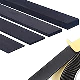 PJTL EVA素材 耐衝撃 スポンジ 隙間テープ ドア すきま風防止 防音パッキン クッションテープ 引き戸 窓 扉 玄関用すきまテープ 断熱 防音 クッション 滑り止め 制震 (厚さ4mm*幅15mm*長さ5m)