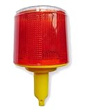 LED フラッシュ ライト 3個セット ソーラー 充電式 高輝度 点滅 警告灯 センサーで自動 点灯 消灯 (3)