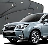 【10年使える品質へ】 趣味職人 プライバシー サンシェード 車 フォレスター SJ 系 SJ5 型 SJG 型 フロント 専用 カーテン 車中泊 グッズ 対応 『01s-e007-fu』