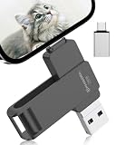 USBメモリ512GB【アプリ不要 初心者向け】4in1 iPhone用USBメモリー phone 写真保存 usbタイプc usbメモリ phone用外付けメモリ iOS/Android/PC/Macに対応 大容量 USBフラッシュメモリ 外付けストレージ容量不足解消 黒