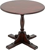 旭川家具 クリエイトファニチャー 北海 丸テーブル 75cm 北海道産カバ材 ウレタン塗装