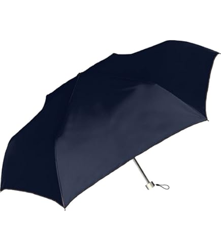 新品★HANWAY　高級日傘　晴雨兼用　オールウェザー　フリル　大きい　ネイビー 晴雨兼用傘ナガデニムフリル 3336111898―1 | HANWAY