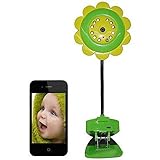 ヒマワリベビーモニター、300,000 HDディスプレイ11赤色ナイトビジョンライトリモート監視カメラ、サポートandroid、Apple携帯電話、タブレット