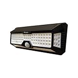 Miraitechソーラーライト 【136LED高輝度 四面発光】センサーライト 屋外 人感センサー 明暗センサー ガーデンライト 壁掛け照