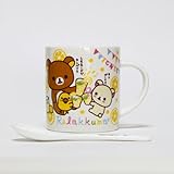 ケイカンパニー ハッピーピクニック/リラックマ スプーン付きマグカップ レモネード RK-SMH-LM