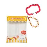 サンリオ(SANRIO) カラビナ付きクリアポーチ（あまいものだいすき） はなまるおばけ PVC・アクリル・スチール 対象年齢3才以上 485161