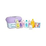 パックごとの必需品ボックス8をSkincaring (Johnson's Baby) (x 4) - Johnson's Baby Skincaring Essentials Box 8 per pa