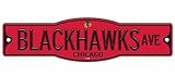 Chicago Blackhawks 4 " x 17 "プラスチックStreet Sign NHL
