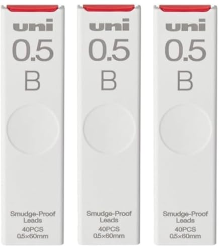 uni 0.5 B 芯 40本入り Amazon | 三菱鉛筆 シャープ替芯 0.5 B【まとめ買い 3個セット ユニUL