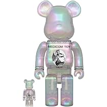 Amazon | BE@RBRICK CENTURION CLEAR CHROME Ver. 100％ & 400 