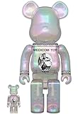 BE@RBRICK CENTURION CLEAR CHROME Ver. 100％ & 400％
