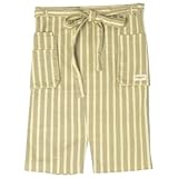 monkuwa ギャルソンエプロン ストレッチ アイボリー