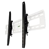 テレビ 壁掛け 金具 STARPLATINUM 液晶 TV モニター TVセッターチルト FT100 37-75インチ対応 M/Lサイズ ホワイト