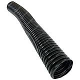 1/2" Corrugated Flexible Polypropylene Non-Slit Wire Loom Conduit - 100FT - Black [並行輸入品]