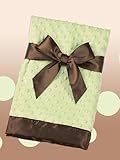 Bearington Baby Dottie Snuggle Blanket Kiwi by Bearington