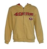 San Francisco 49ers Youth Medium ( 10 / 12 )フルZipフード付きスウェットシャツ – ゴールド